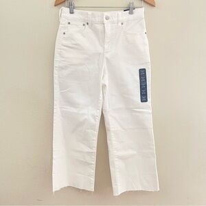 J Crew Wide Leg Crop Jeans Size 27P